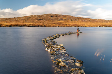 Stone Path on the Lake