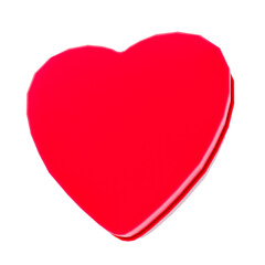 3D Heart Shaped Boxes Render Valentine's elements PNG