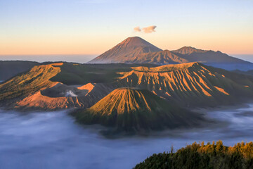 Fototapeta na wymiar Bromo Tengger Semeru is a volcanoes of indonesia