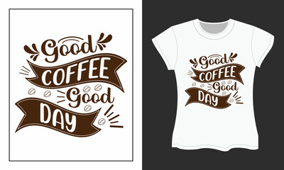 Coffee SVG cut files design. Coffee SVG t-shirt design. Coffee t-shirt design.