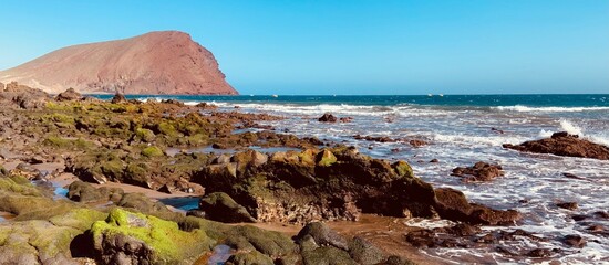 Landschaft auf Teneriffa in El Medano