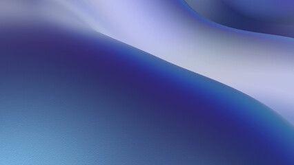 abstract wavy background with blue matted surface