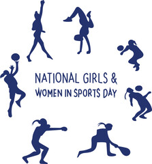 National Girls and Women in Sports Day is celebrated every year on 1 February.
