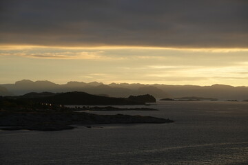 Morgenstimmung vor Stavanger in Norwegen