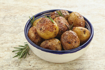 Roasted baby potato with rosemary