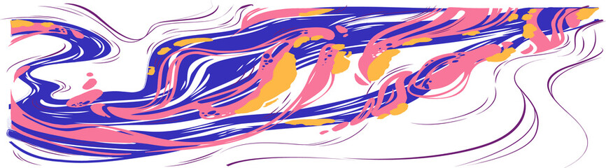 abstract purple wave flow designs templates