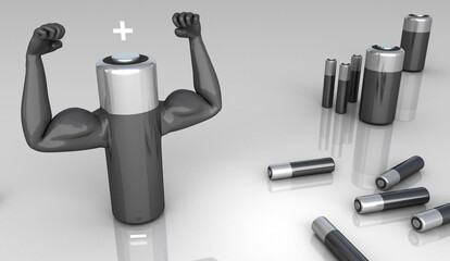 Battery and Muscles