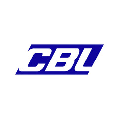 CBL company name monogram. CBL icon.