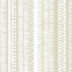 Vector seamless fabric textures with geometric folk pattern, wallpaper, linen, scarf, fabric, woven, wallpaper
trendy and elegance neutral colors artistic design 