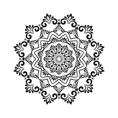 Luxury Mandala Gold Transparent Background In Islamic Arabesque Style 
