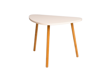 Side table isolated on white background