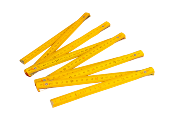 Measuring tape isolated on white background