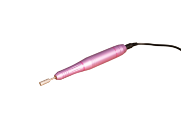 electric file drill isolated cutout