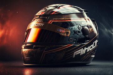 Fototapeta premium Helmet, Generative AI, Illustration