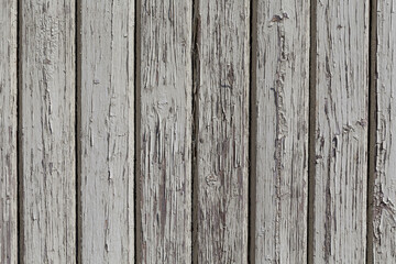 Wooden wall with white paint