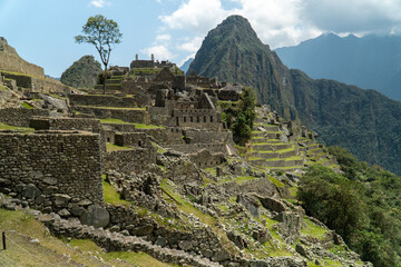 Machu Picchu Peru Cliffside