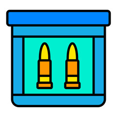 Evidence Filled Line Icon