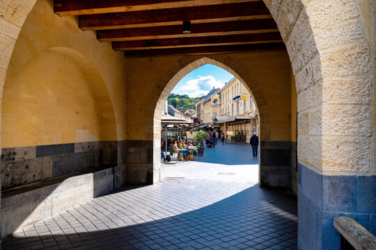 City gate in Valkenburg, Netherlands