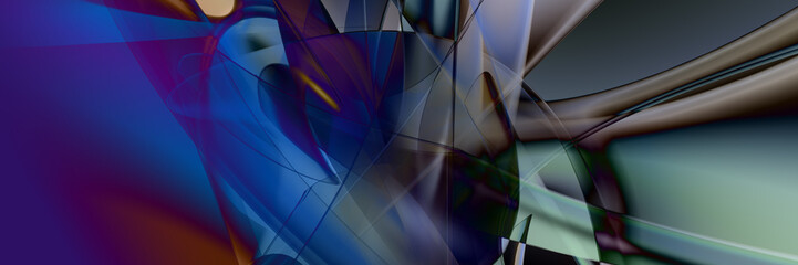 Abstract futuristic modern background, banner