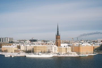 Cercles muraux Stockholm stockholm in winter
