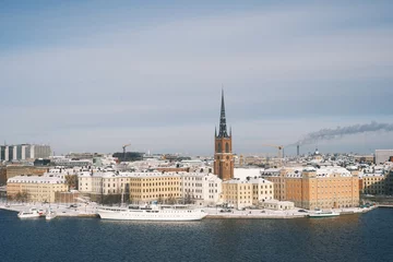 Tuinposter stockholm in winter © gokberknur