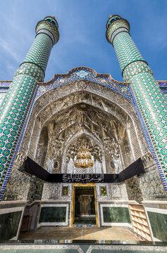 Holy shrine of Imamzadeh Helal Ali (Hilal ibn Ali) in Aran va Bidgol, Iran