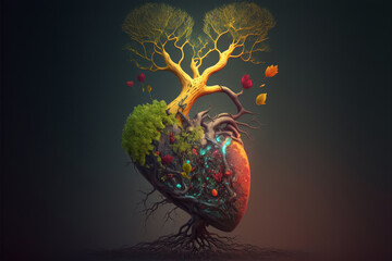 The new root essence of life, heart evolution