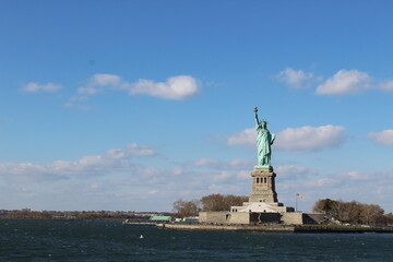 Fototapeta premium Statue of Liberty in the Liberty Island
