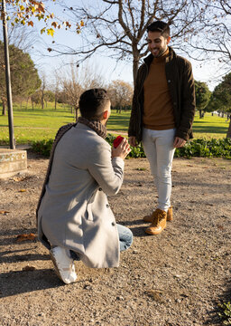 gay couple marriage proposal