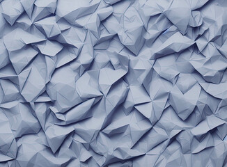 Crumpled paper background. Crumpled paper. IA technology