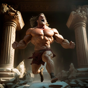 Samson Bible Wallpaper