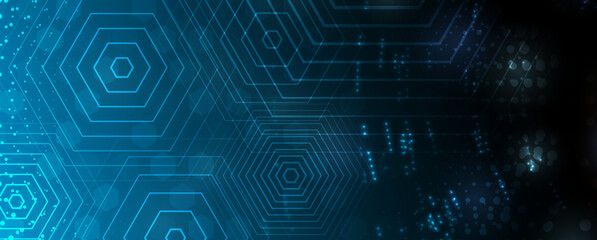 Obraz premium Technology data background, idea of global business solution