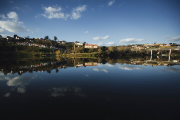 Banks of the Douro River, Porto, Portugal.