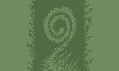 Foliage background - digital painting © neurostructure