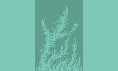 Foliage background - digital painting © neurostructure