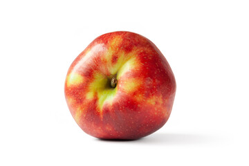 Apple isolated on white background. Ripe apple on white