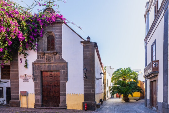 Las Palmas, Spain, December 31, 2022. Hermitage of San Antonio Abad in Las Palmas, Gran Canaria.
