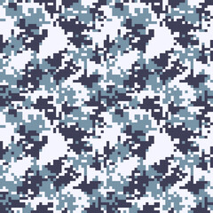 Camouflage military pixel