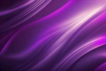 Purple Gradient background of flowing lines  Generative AI