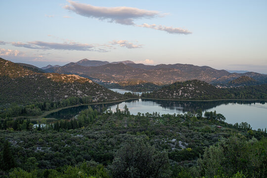 Bacina lakes in Croatia
