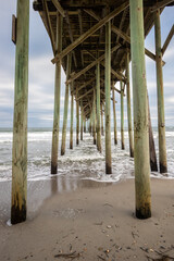 Carolina Beach Pier on the Atlantic Coast