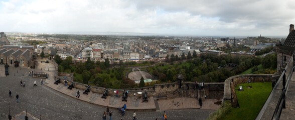 Viewpoint From Edinburgh Castle