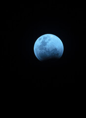 Obraz premium full blue moon in the night