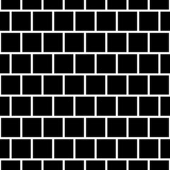 Vector seamless pattern, brick wall. Design for textile, wallpaper, wrapping paper, stationery.