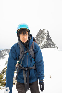 Mountaineering trip to the Clarke Group, Harrison, British Columbia.
