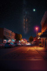 Galaxies from the city. Beautiful Nights Collection