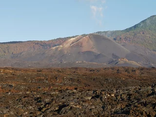 Foto op Canvas Tajogaite - neuer Vulkan auf La Palma © Clarini