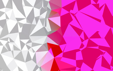 Abstract Color Polygon Background Design, Abstract Geometric Origami Style With Gradient - Vector