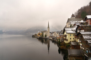 Beautiful Lakeside Hallstatt, Austria.