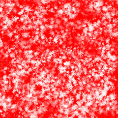 Snowfall overlay isolated in red background abstract. Royalty high-quality free stock photo of snow falls, Blizzard, snowflakes. Falling down real snowflakes heavy snow, for design Getting card